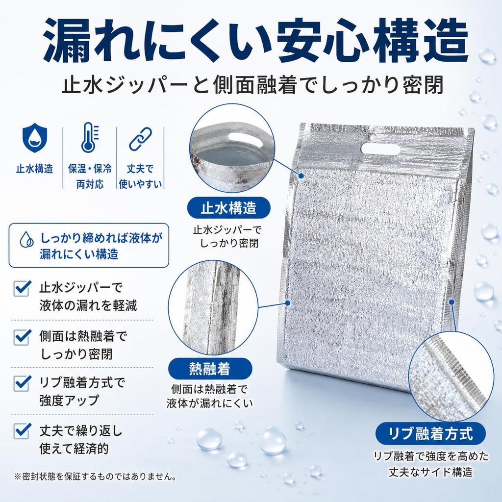 to put in and Insulated Cooler Cooler Thermal Commercial Easy carry lifactlab. Bag, Bag, Bag, Zipper, Handle, Grade, Thick, 30x40cm, 10-Pack