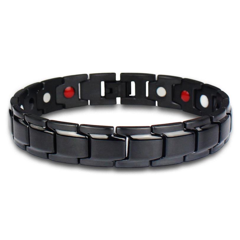 Magnetism Stainless Steel Bangle Bracelet 9mm Width Italian Elastic Charm Bracelet Simple Design Men Women DIY Jewelry Gifts