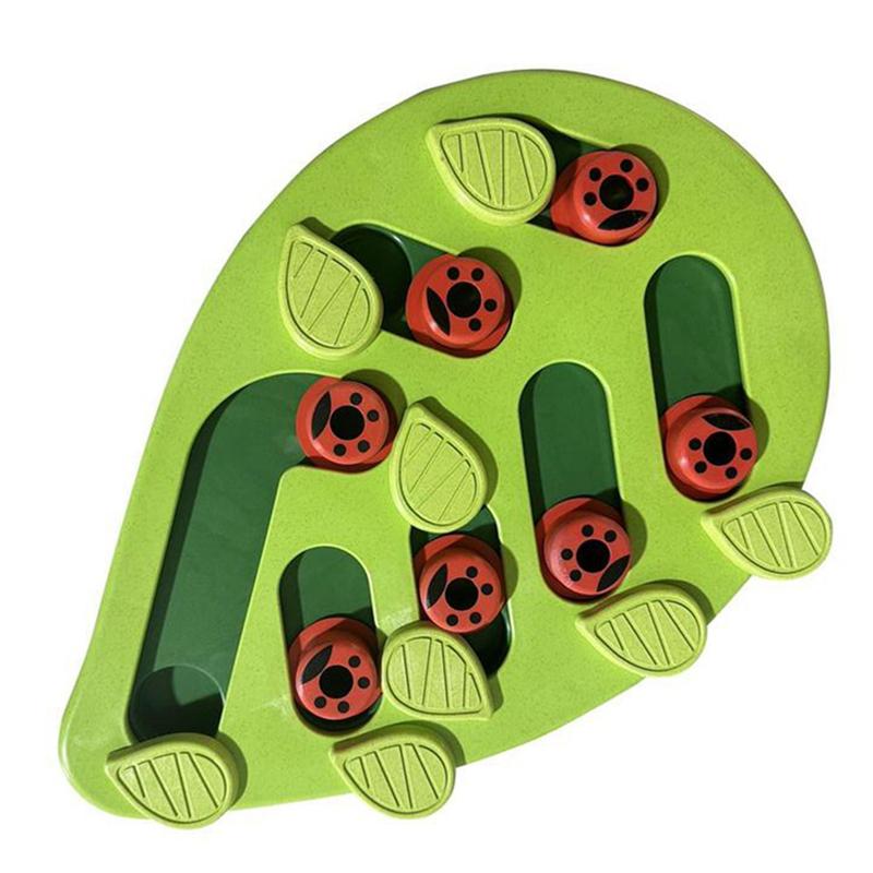 

M-Modern-Cat Enrichment Shaped Cat Food Puzzle Slow Feeder Chew Dog Interactive Mentally Stimulating