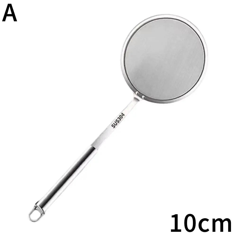 

Fat Skimmer Spoon Steel Fine Mesh Skimmer Strainer Spoon For Removing Grease Fat And Foam Kitchen Fried Food Oil T4H1