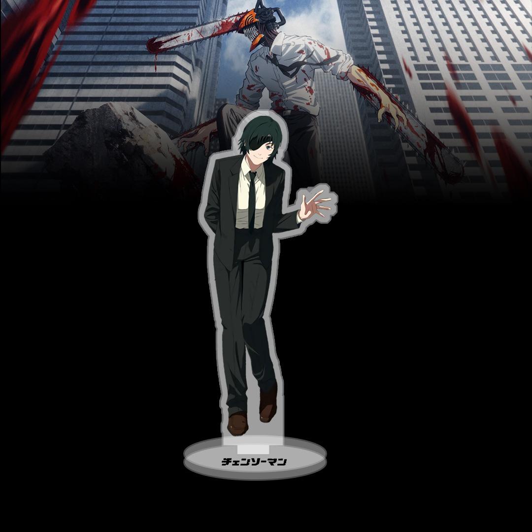 Chainsaw Man, Animation Surrounding Pava, Machima, Hayakawa Autumn, Dali Brand, The Same Acrylic Stand Around 15CM*3PCS