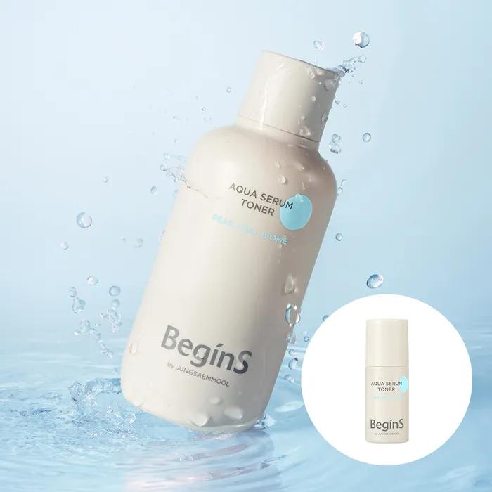 Begins by Jung Saem Mool Aqua Serum Toner (15ml Aqua Serum Toner included)