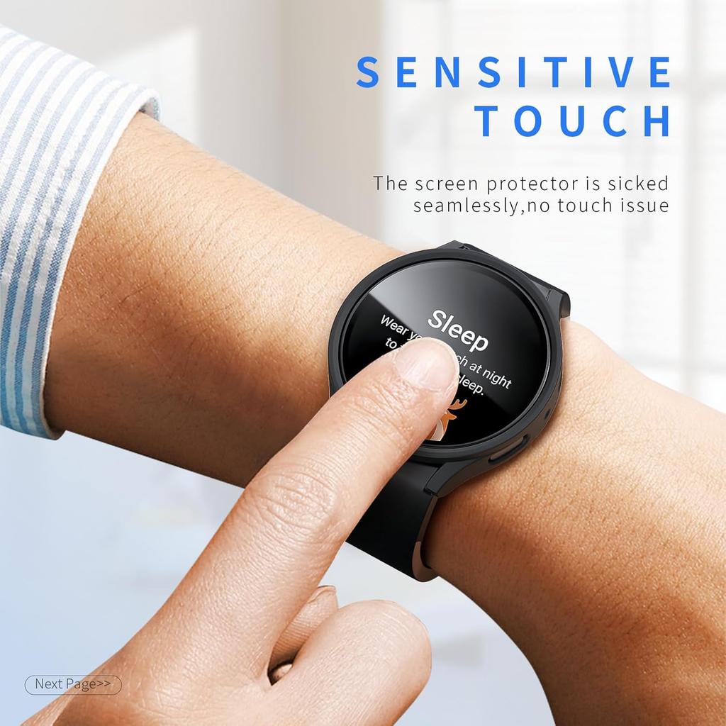 Θήκη για Galaxy Watch 7 40mm 44mm, Σκληρή Προστατευτική Προφυλακτήρας PC Συμβατή με Αξεσουάρ Samsung Galaxy Watch 7 40mm 44mm.