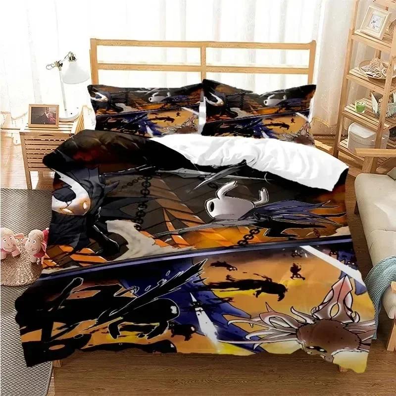 Game Hollow Knight 3D Print Comfortable Duvet Cover Set Pillowcase Room Decoration Home Textile Hollow Knights Duvet Cover Set