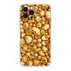 Money Gold Art Phone Case for iPhone 16,15,14,13,12,11 Pro,Max,17,Air,E,Mini Anti-Fingerprint Anti-Shock Rear Cover