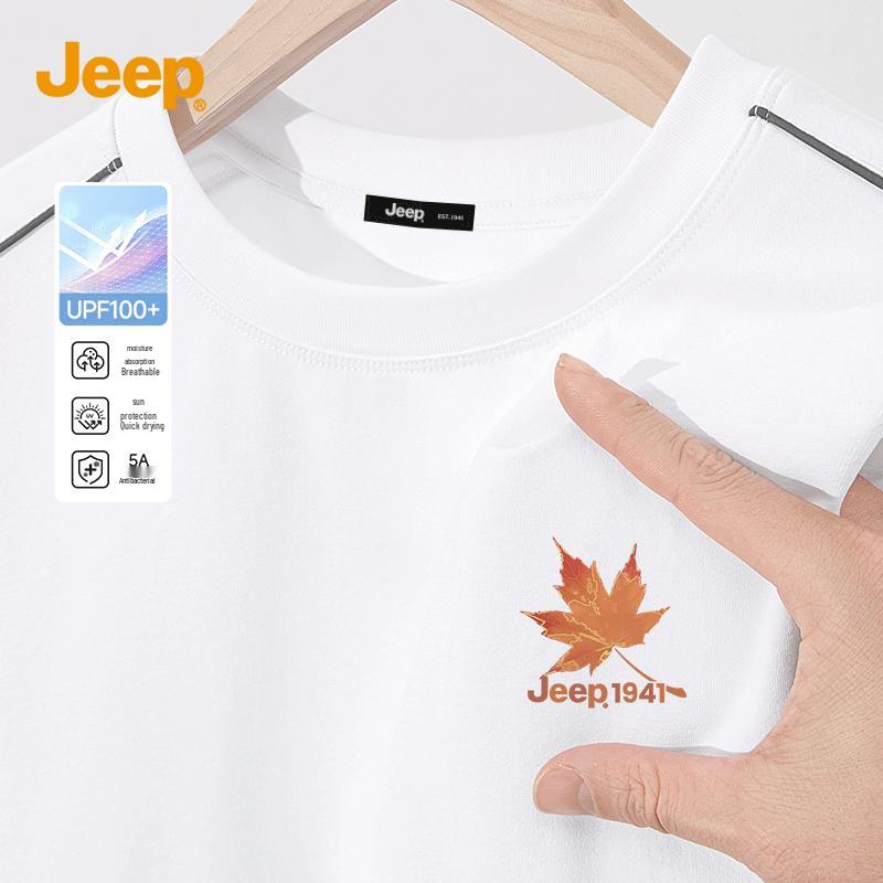 JEEP Men s Sun Protection Short-Sleeve T-Shirt 4XL