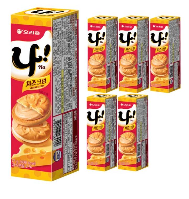 Orion Cheese Cream Snack 77g – Korean Snack