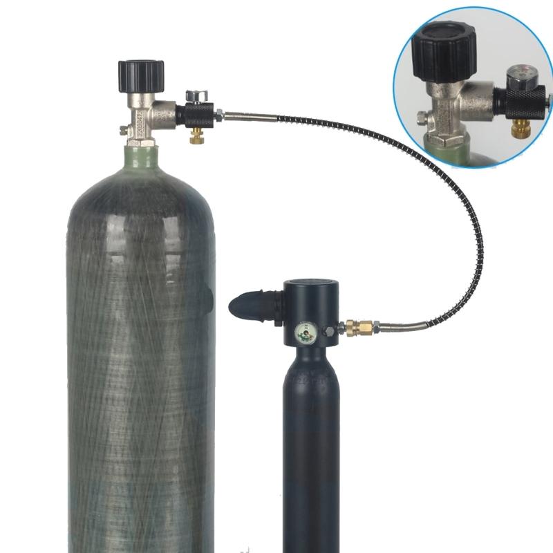 Quickly Connecting Diving Regulator Adapters High Strengths Diving Adapters for Diving Enthusiasts