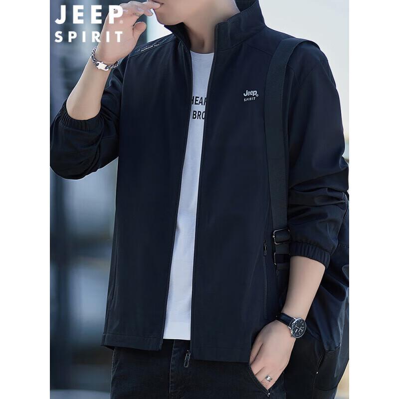 Мужская ветрозащитная куртка JEEP SPIRIT в стиле business casual XL