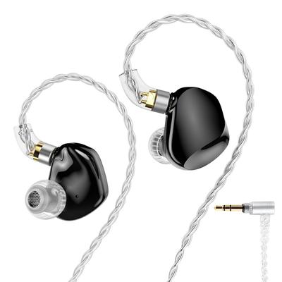 TRN VXpro+ In-Ear Monitors, High-Resolution Earphones, 8BA+1DD Hybrid Monitor Earphones, High Sound Isolation, Wired, 3.5mm Jack, QDC Detachable