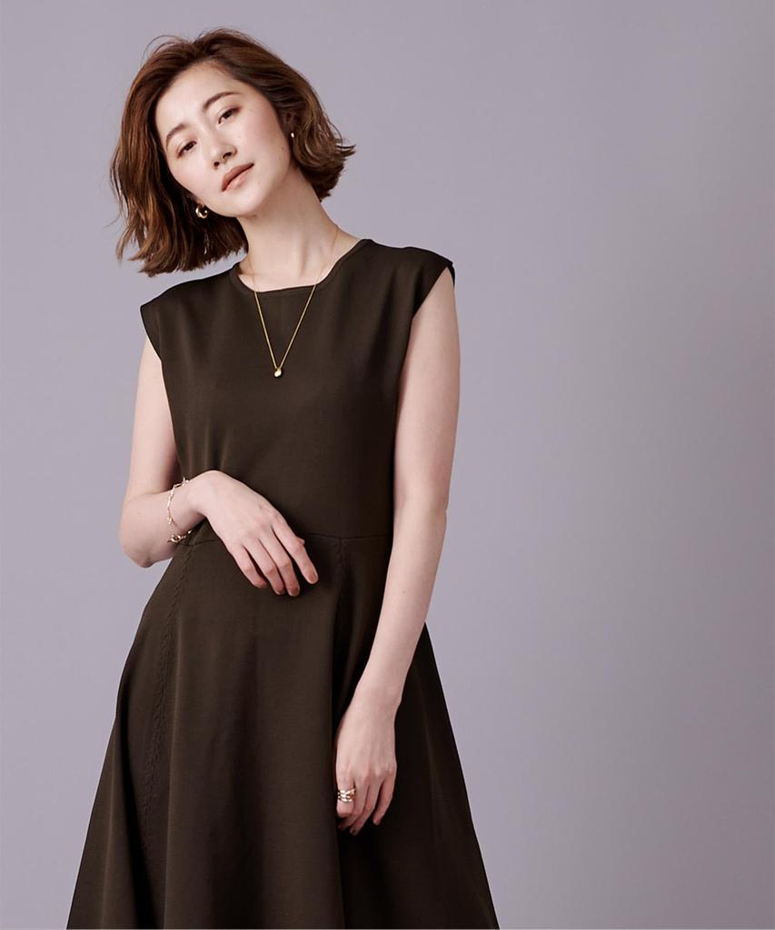 Yours French Sleeve Knit Dress Size L BEXU1658, Women's, Brown,