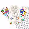 Blank Racket DIY Racket with Ball Wooden Wooden Racket DIY Paddle Ball with String  Educational