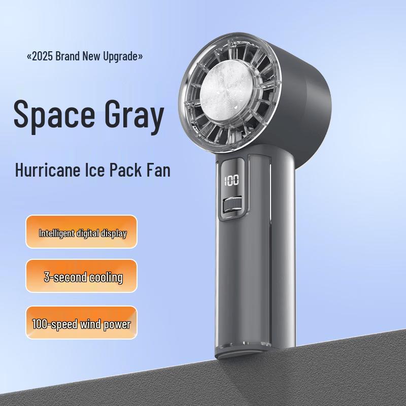 Soomi Handheld Ice Cooling Fan