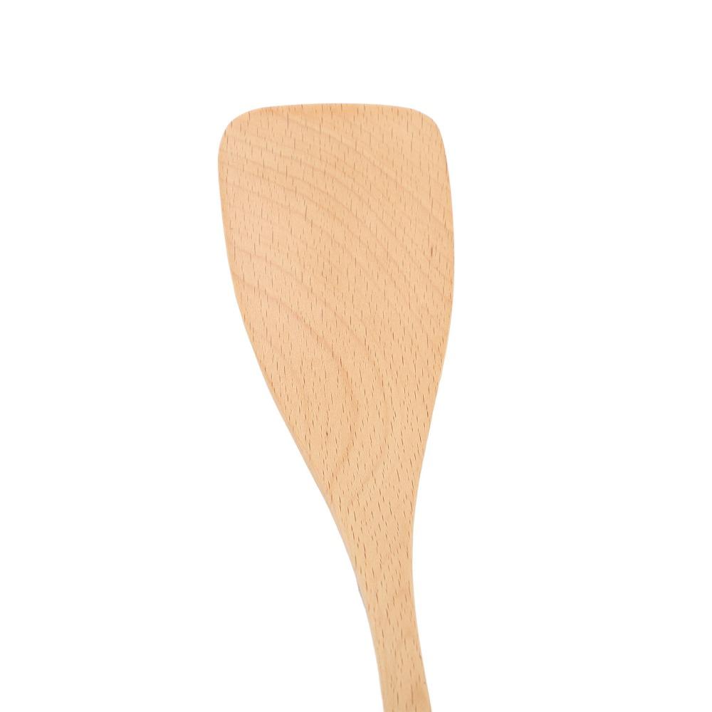 Wide Flat Shovel Head Kitchen Tools Solid Wood Cooking Shovel Cookware Utensil Home Kitchen