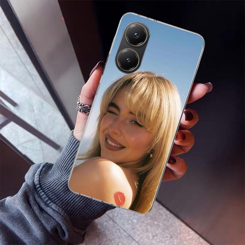 CR66 S-Sabrina C-Carpenter Phone Case For Xiaomi Poco X7 X6 X5 Pro F7 Ultra Redmi 15C 15 13 13C 12 12C 10 10A 10C 9 9A 9C 9T She