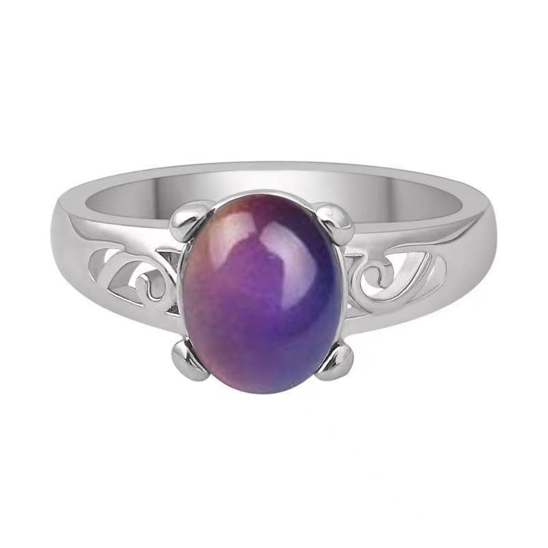 Color Changing Temperature Sensitive Ring Durable Unisex Perfect for Outfits Show Your Style Ideal Gift for Everyone