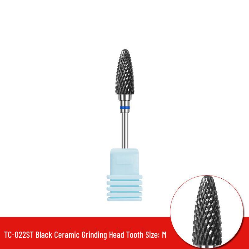 Single Bullet-Shaped Ceramic Nail Grinding Head 2.35