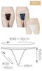 Paper for Laser Hair Removal Size Fits 50 Count Paper Paper Disposable Disposable Hair Beauty T-backs (One All), White, [Paper Panties, Pants,