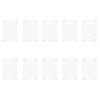 10/20/30Pcs Blank Photo Frame Acrylic Refrigerator Magnetic Frame Mini Magnetic Refrigerator Photo Picture Frames Display Frame