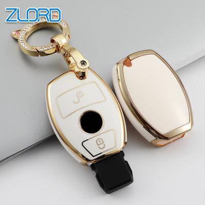 For Mercedes Benz A B R G Class GLK GLA Cla A180 A200 A260 A AMG W204 W251 W463 W176 2 3 Button TPU Car Key Cover Case Fob