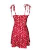 2025 Floral Print French Style Summer Camisole Mini Dress