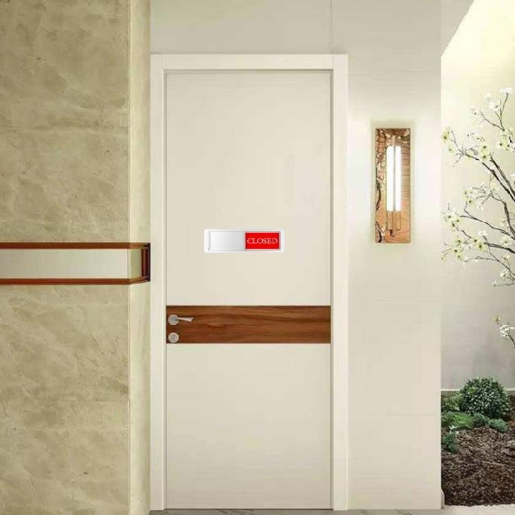 Magnetic Open/Closed Door Sign for Hotels and Offices, Easy Installation