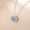 Tancise S925 Sterling Silver Luxury Personality Pendant Necklace Women's Classic Tide Necklace