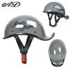 3C Certified Retro-Style Half Motorcycle Helmet Men Women ABS Shell Universal Fit Summer-Friendly Open Face Design