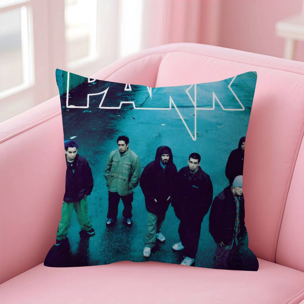Llinkin Ppark Heavy Metal Band    Cushion Cover Car Throw Pillow Case For Sofa Car Christmas Gift 40x40cm 45x45cm