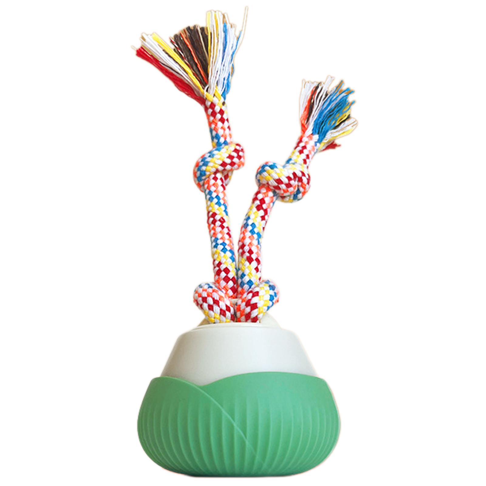 

Smart Rolling Ball Automatic Moving Interactive Cat Toy USB Rechargeable Interactive Dog Toys Indoor for Cat Dogs зелёный