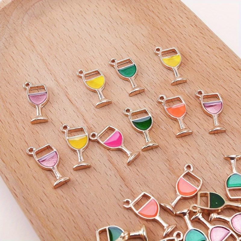 

Сделай сам Ювелирные изделия Сплав Маленькая подвеска Браслет Ожерелье Серьги Цепочка для ног Подвеска Аксессуары 10pcs разноцветный