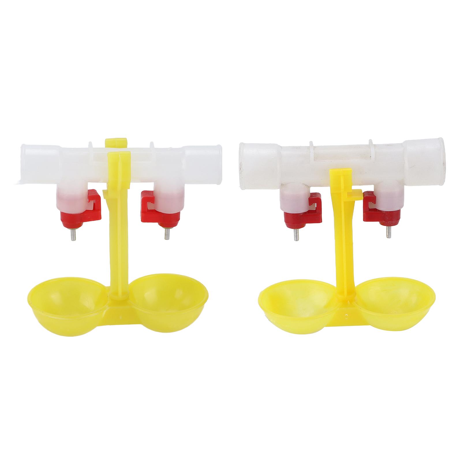 

Двойная поилка для куриных сосков, автоматические подвесные поилки для птицы