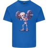 Gym Skeleton Bodybuilding Training Top Unisexs Light Cotton TShirt