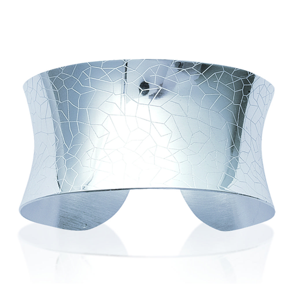 Les Trésors De Lily [M8716] - Bracelet Argent 'Cleopatra' argenté - 30 mm
