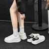 Classic Big White Shoes Women's Autumn New Soft-soled Platform Sports and Leisure Board Shoes