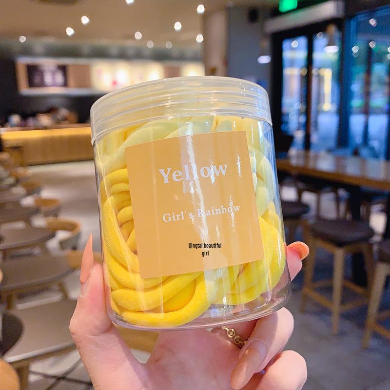 Korean & Japanese Style Colorful High Elasticity Hair Ties - Cute Candy Color Hair Ropes