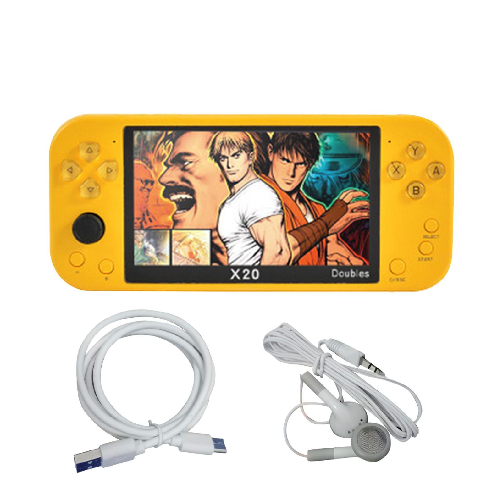 

(SU)5,1-дюймовая портативная игровая консоль с двумя рокерами в стиле ретро, ​​встроенная игровая консоль высокой четкости, встроенная память 8 ГБ