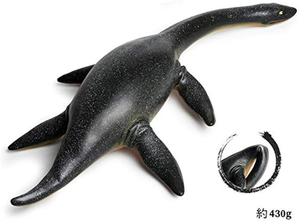 EUHELOPA Plesiosaur, Aquatic Reptile, Piscivorous Marine Animal, Realistic Dinosaur Figure, PVC Plastic Model Toy, Perfect Birthday Gift for Dinosaur
