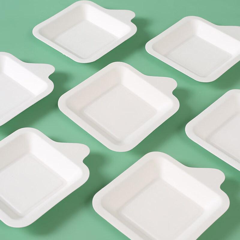 ZISIZ Thickened Disposable Paper Plates
