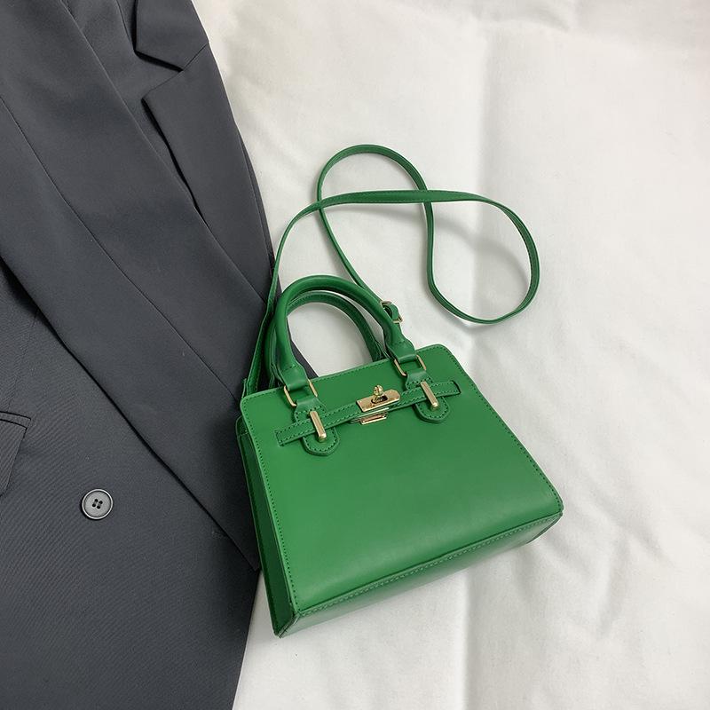 Handbag bag women's texture large capacity foreign style niche design women's bag small square bag simple shoulder messenger bag