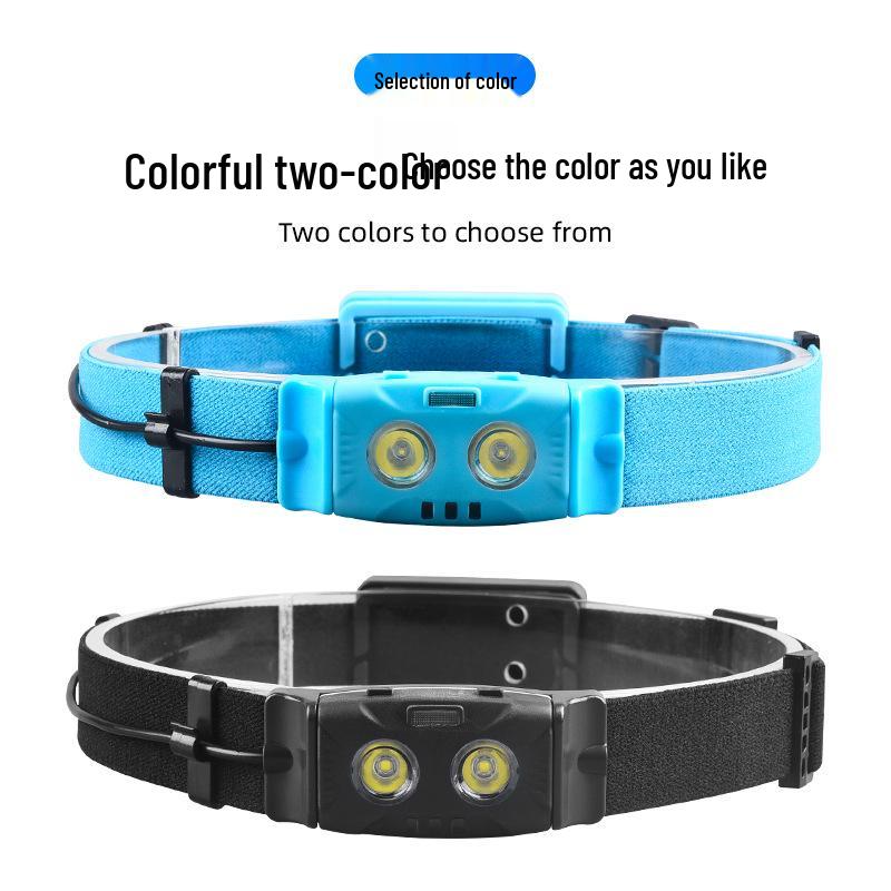 USB Rechargeable Multifunctional Headlamp: Outdoor Camping, Running, Emergency, & Work Light