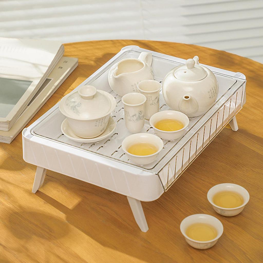 Mug Drying Rack Storage Organizer Tray for Cabinet Kitchen Countertop