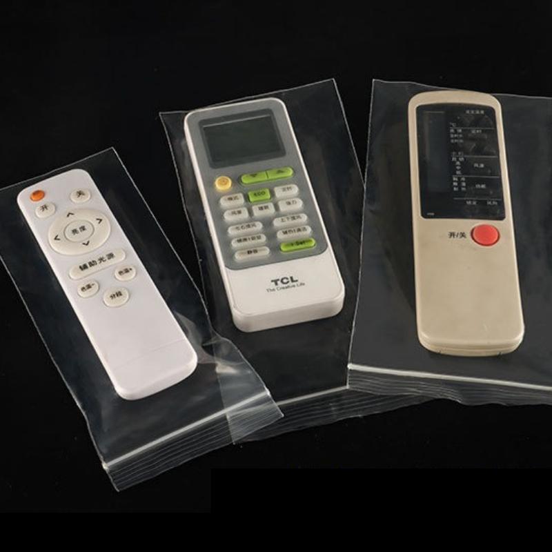 Sacchetto Autochiudente Rettangolare Sacchetti Trasparenti per Conservazione Borsa per Imballaggio Occhiali Telefono Cellulare Telecomando Cerniera Richiudibile Ripetutamente Tasche in Plastica