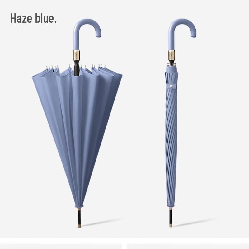 MAYDU 16-Rib Water-Blossoming Oversized Straight Umbrella