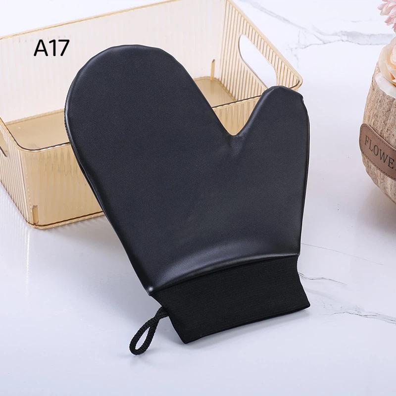 1Pcs Quickdry Flocking Glove Makeup Applicator Body Lotion Glove Self-Tanning Mitt Double-Sided Prevents Sticky Hands Applicator