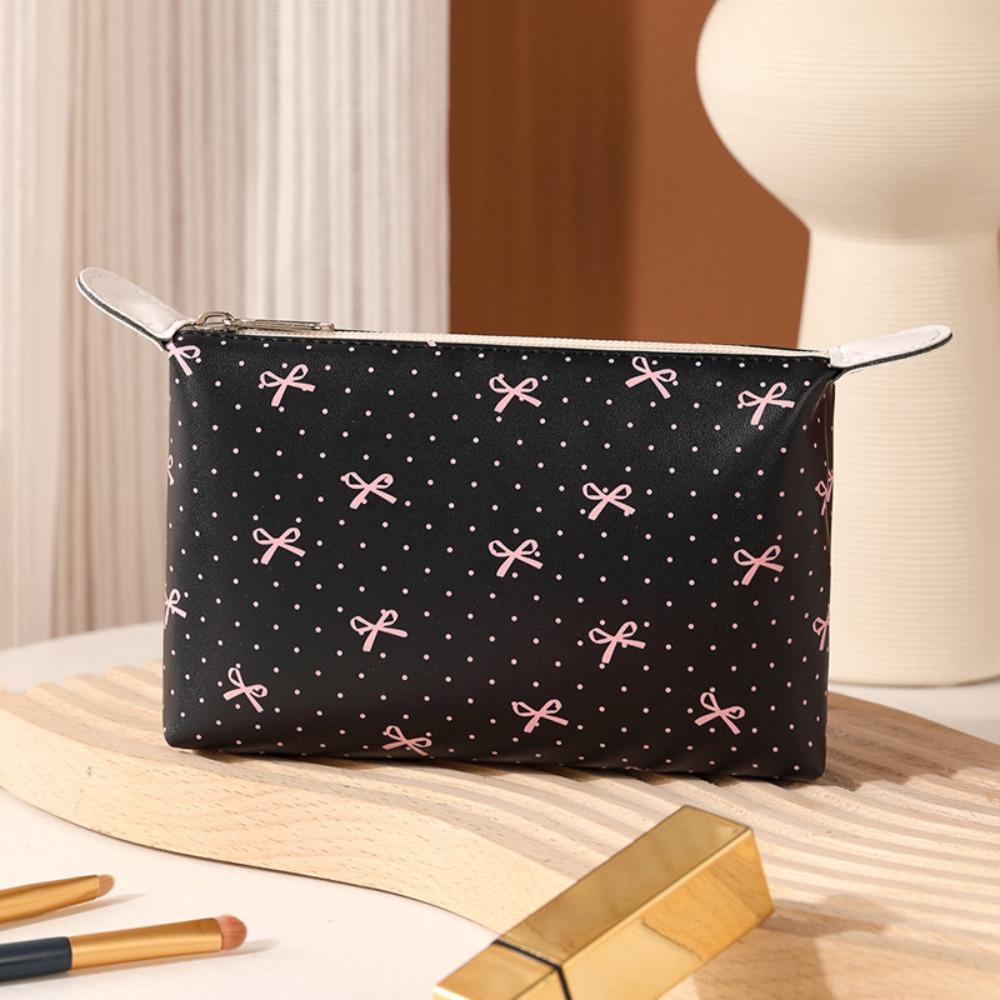 Neue PU Kosmetiktaschen Wasserdichte Tragbare Kulturtaschen Große Kapazität Langlebige Make-up Tasche Damen