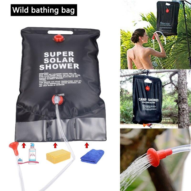 super solar shower bag