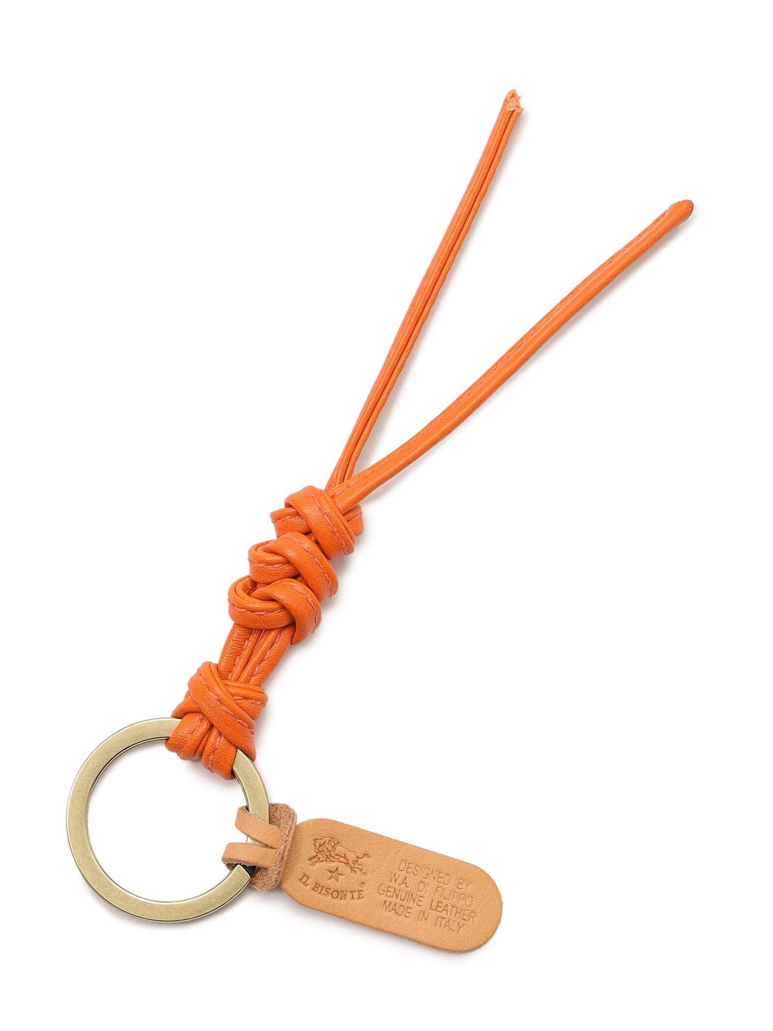

Брелок для ключей F Оранжевый [Il Bisonte] 54_1_54242305250 оранжевый