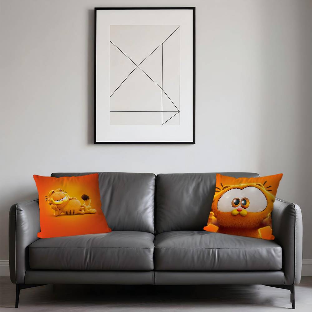 Cute Anime G-Garfields Cat 45*45cm Cushion Cover Pillow Cover Decor Pillowcase Home Pillowcase For Couch Pillow