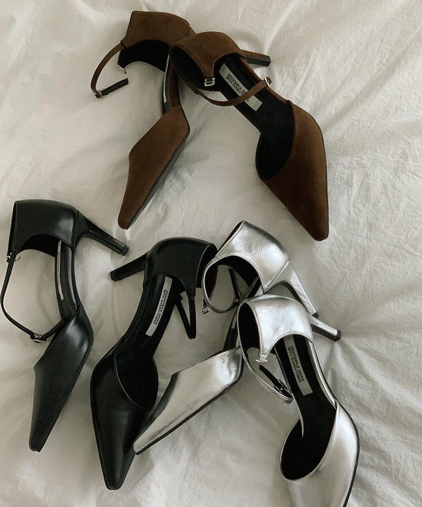 Moodnple Stella Stiletto Strap Heel 3 Colors 7Cm